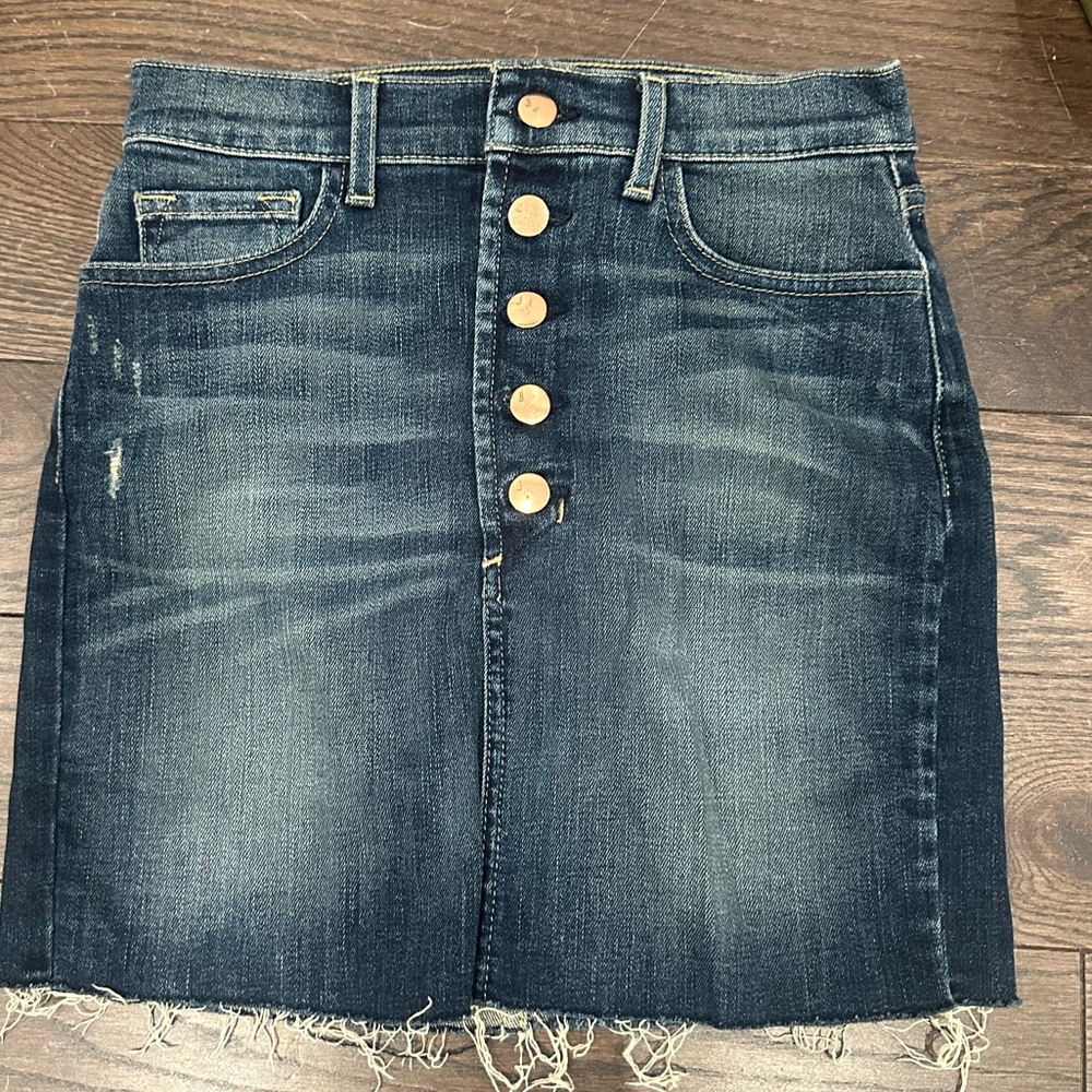 J Brand Denim Mini Skirt